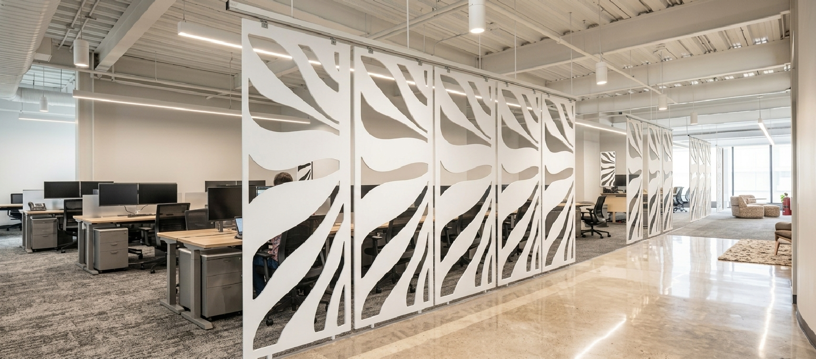 Glyd Felt Room Dividers - LLAVA I