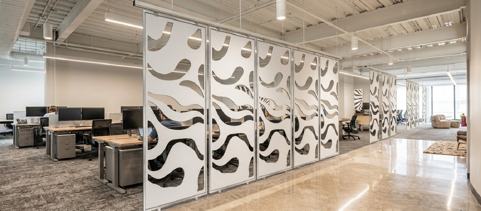 Glyd Felt Room Dividers - LLAVA II