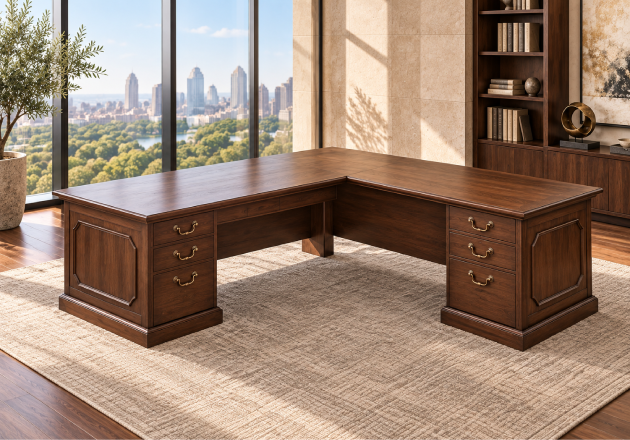 Indiana Arlington Modular Veneer Office Desk