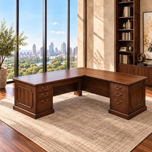 Indiana Arlington Modular Veneer Office Desk-product