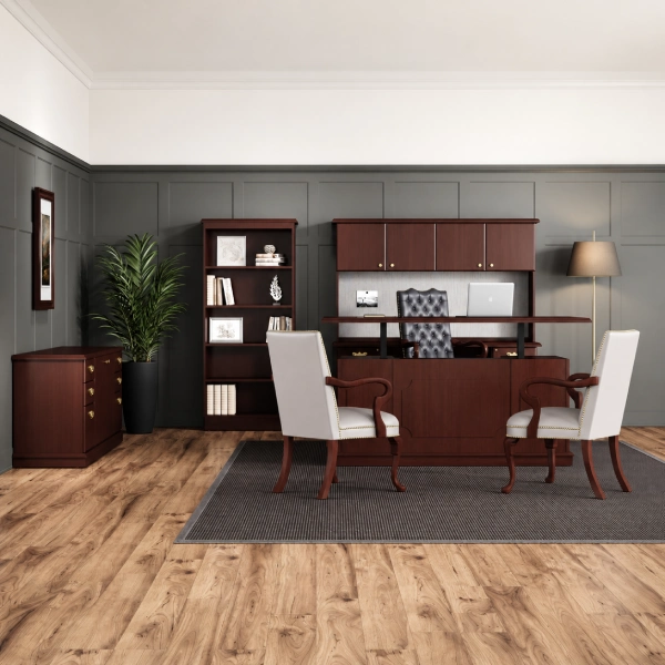 Indiana Arlington Premium Veneer Office Desk-product