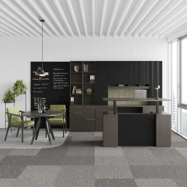Indiana Canvas Contemporary Office Desk