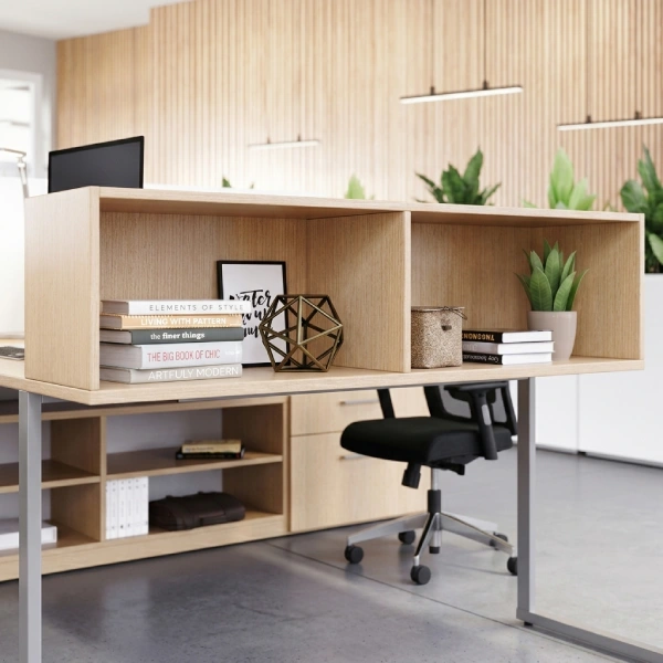Indiana Canvas Executive Laminate Desk