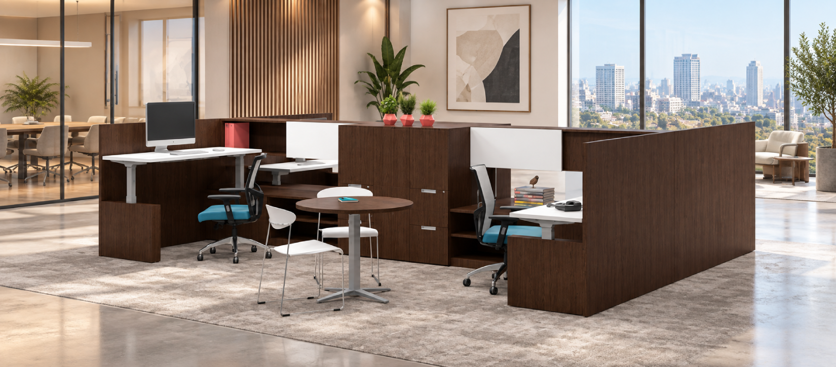 Indiana Electric Height-Adjustable Desk