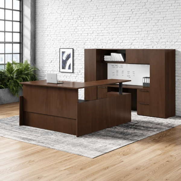 Indiana Ergonomic Laminate Workstation