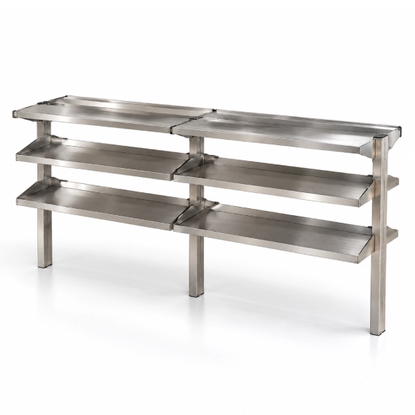 Laboratory Bench Island Shelving System