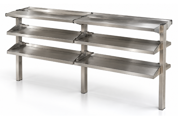 Laboratory Bench Island Shelving System