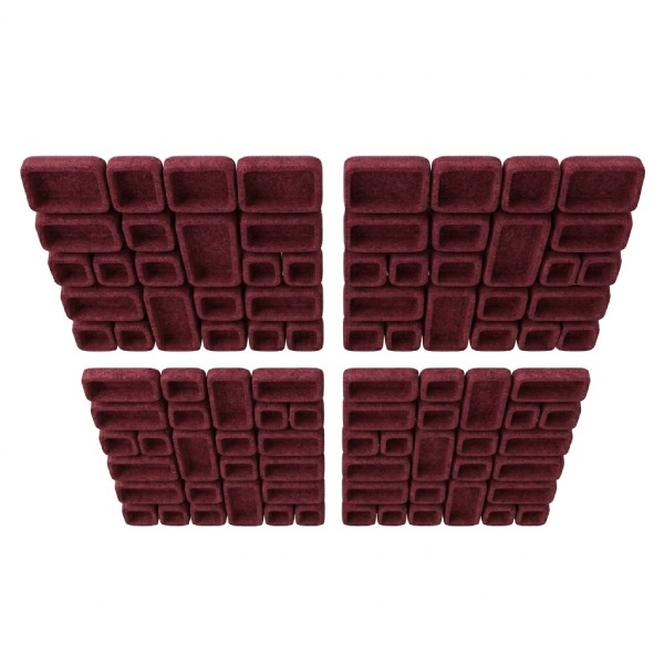 Luna Felt Ceiling Cloud - Wine product