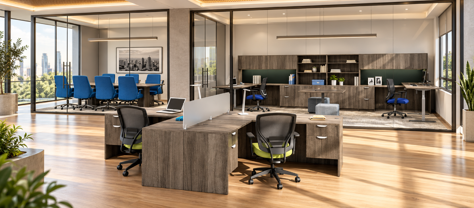 OTG Laminate Office Desk Series