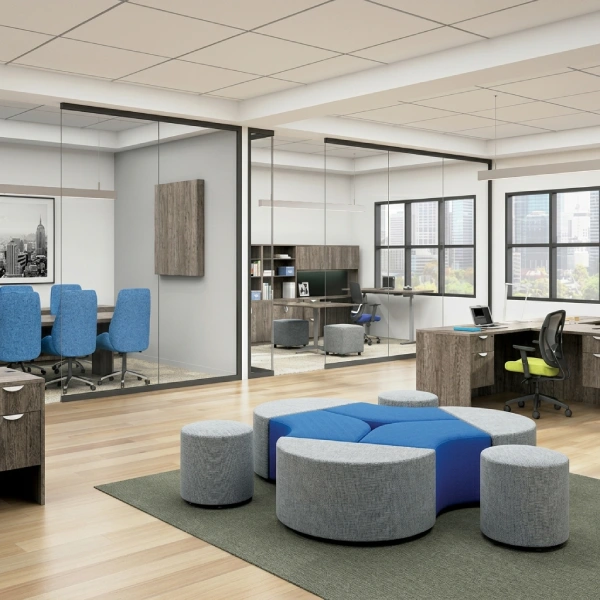 OTG Modern Laminate Office Desk Collection