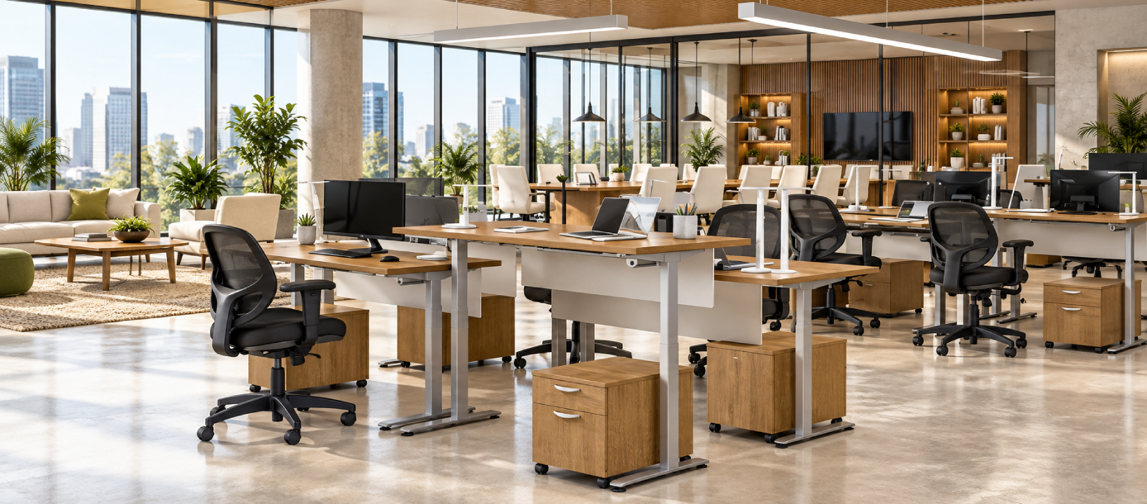 OTG Office Laminate Desk Collection