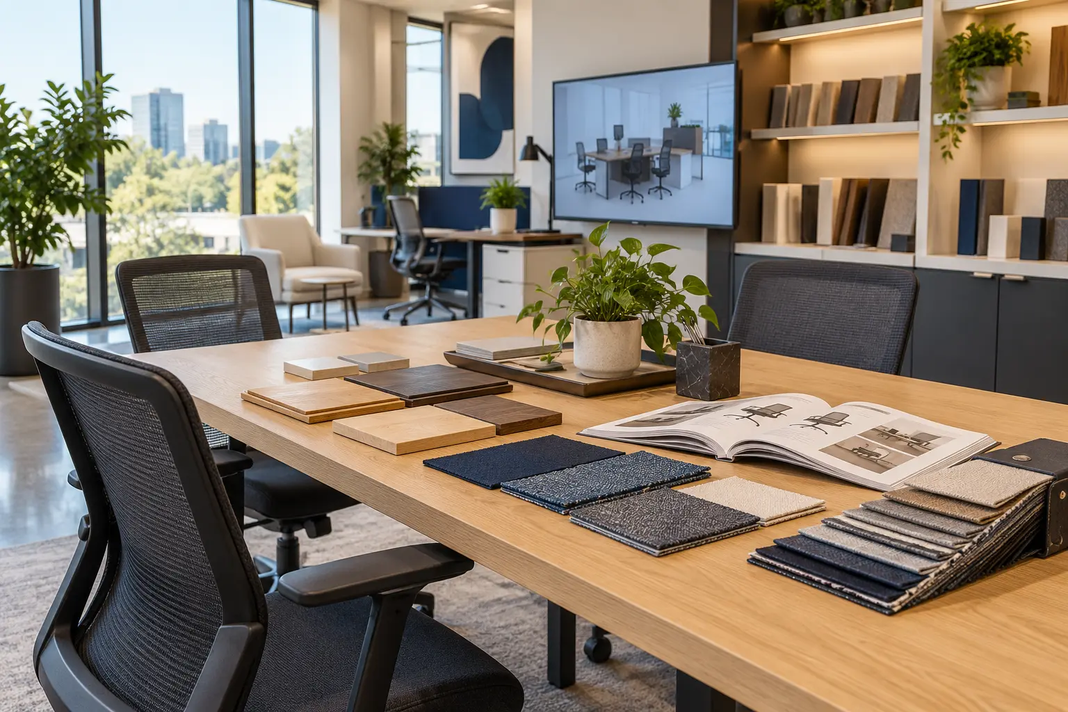 Office Furniture & Finish Selection