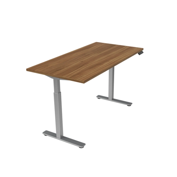 Offices To Go Budget Walnut Height Adjustable Desk