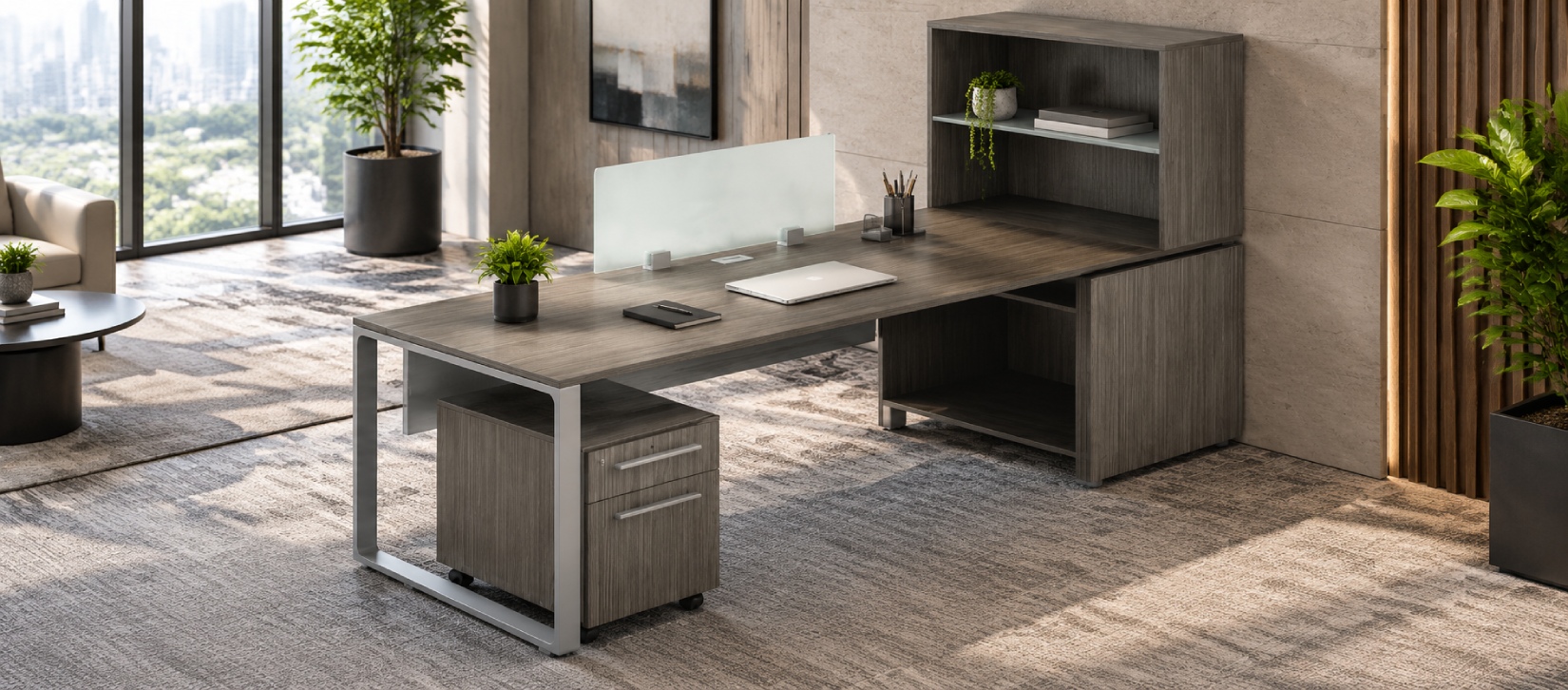 Princeton Freestanding Modular Laminate Desk - PRC513L