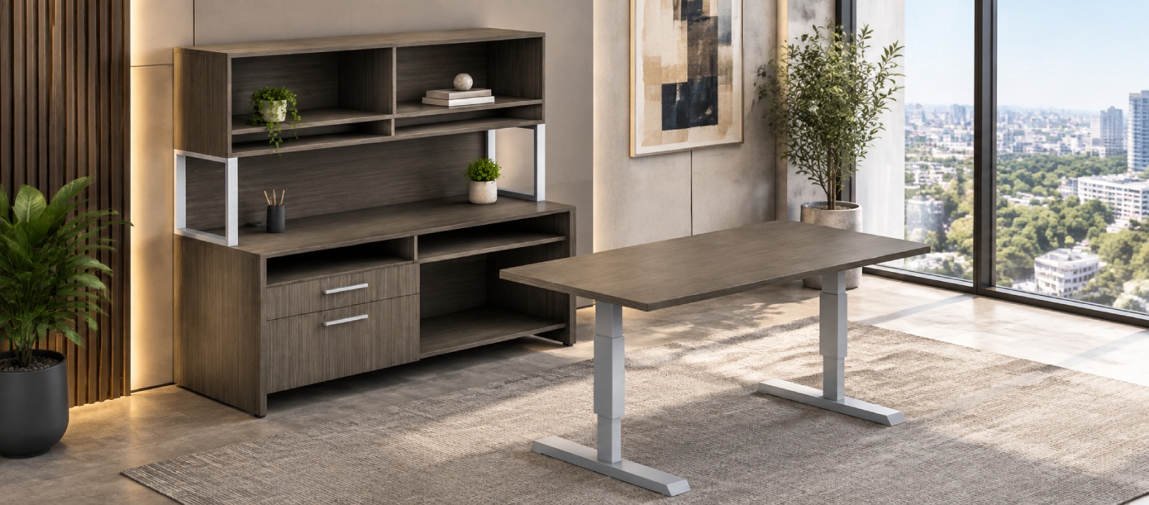 Princeton Freestanding Modular Laminate Desk - PRC521