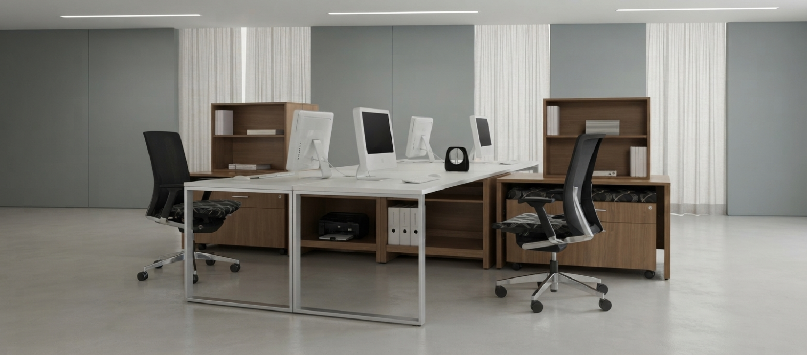 Princeton Freestanding Laminate Workstation