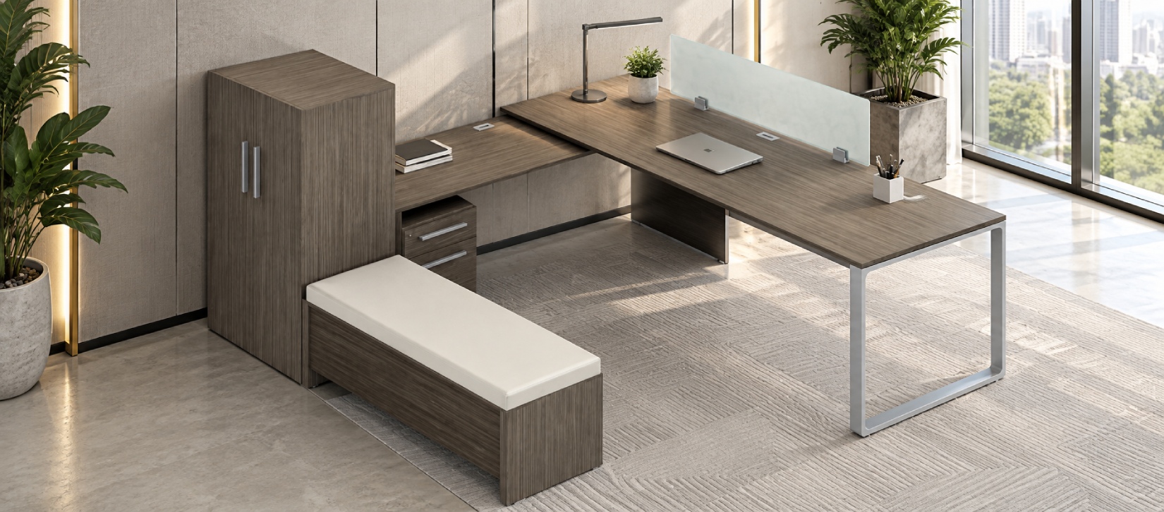 Princeton Freestanding Modular Laminate Desk - PRC505R