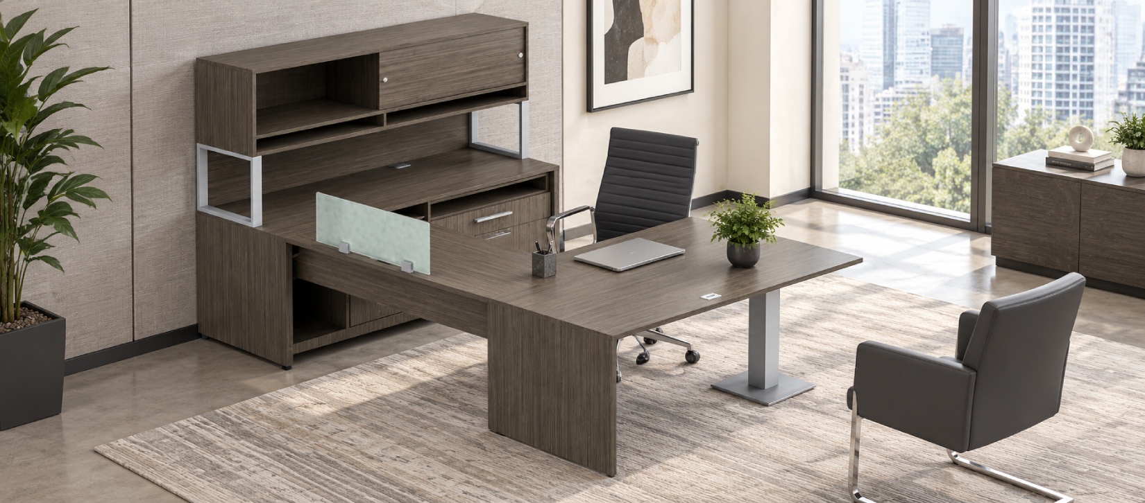Princeton Freestanding Modular Laminate Desk - PRC506L