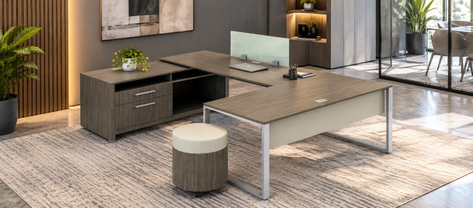 Princeton Freestanding Modular Laminate Desk - PRC509R