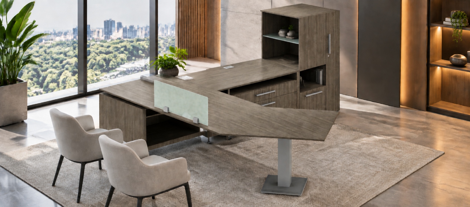 Princeton Freestanding Modular Laminate Desk - PRC511L