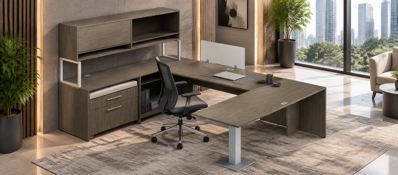 Princeton Freestanding Modular Laminate Desk - PRC512R