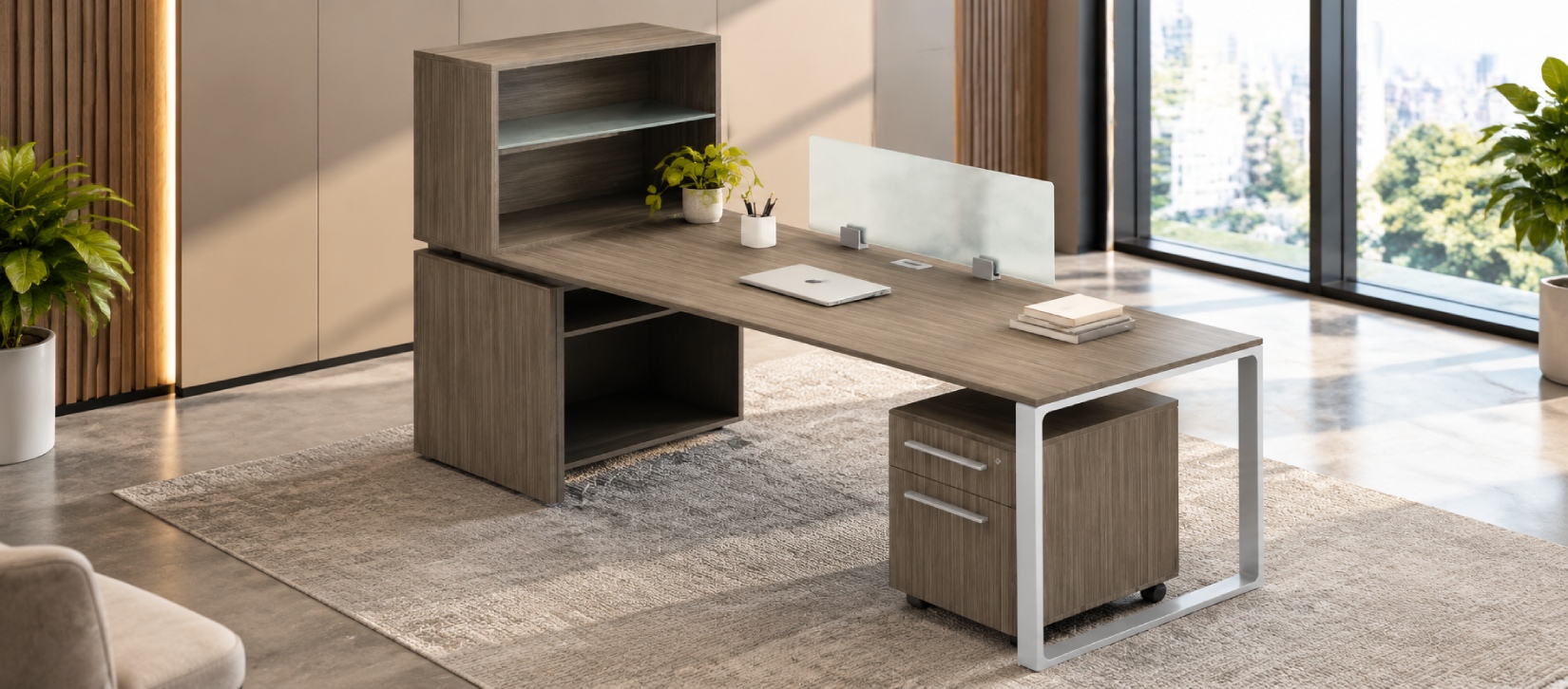Princeton Freestanding Modular Laminate Desk - PRC513R