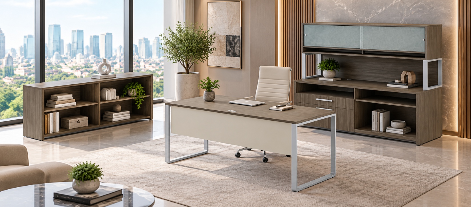 Princeton Freestanding Modular Laminate Desk - PRC514