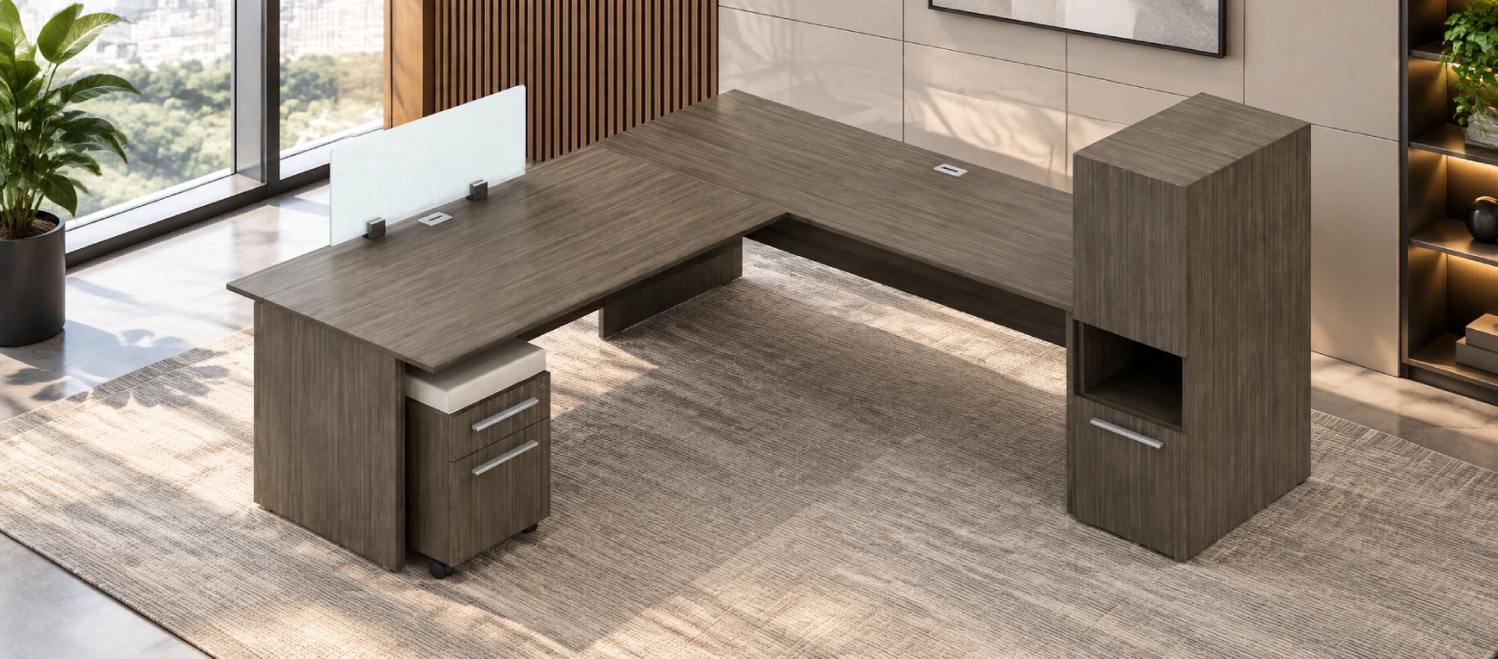 Princeton Freestanding Modular Laminate Desk - PRC515L