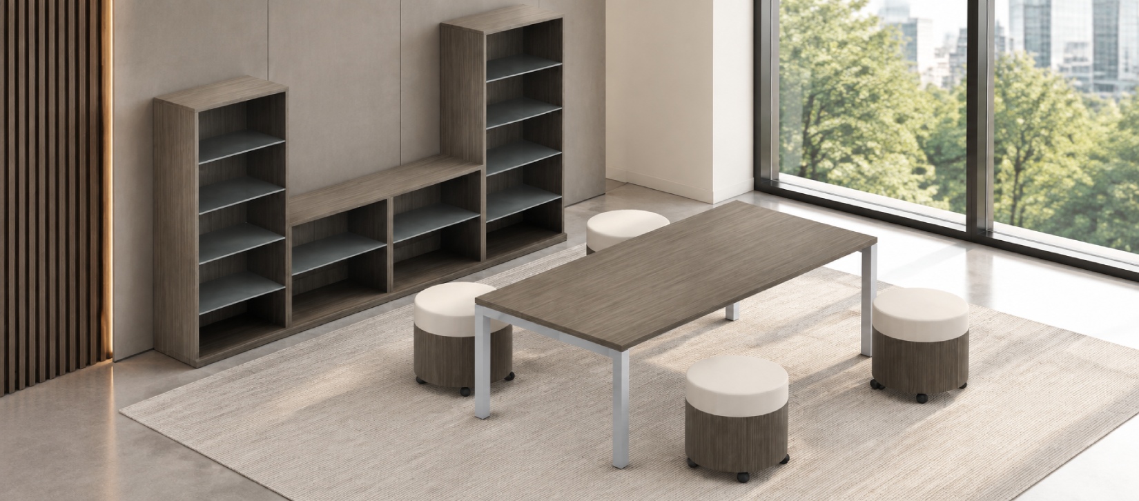 Princeton Freestanding Modular Laminate Desk - PRC519