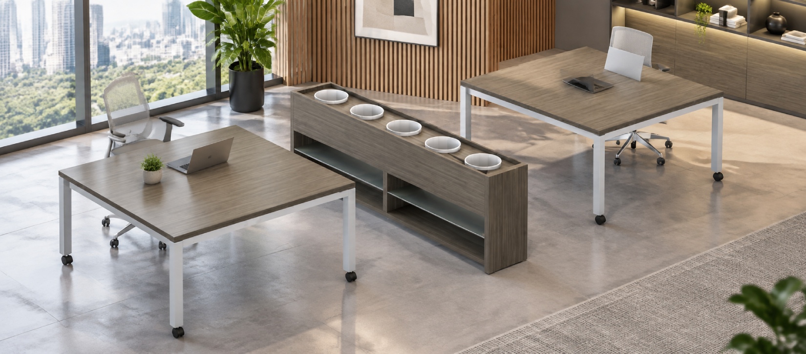 Princeton Freestanding Modular Laminate Desk - PRC520