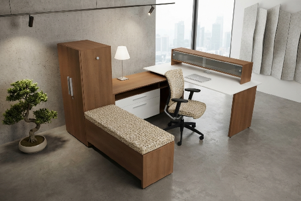 Princeton Modern Modular Laminate Desk