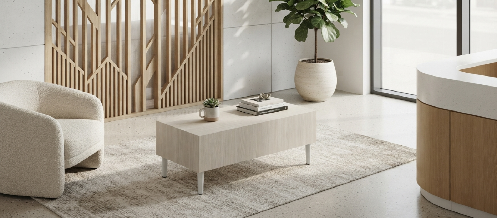 Rectangular Coffee Table (7733)