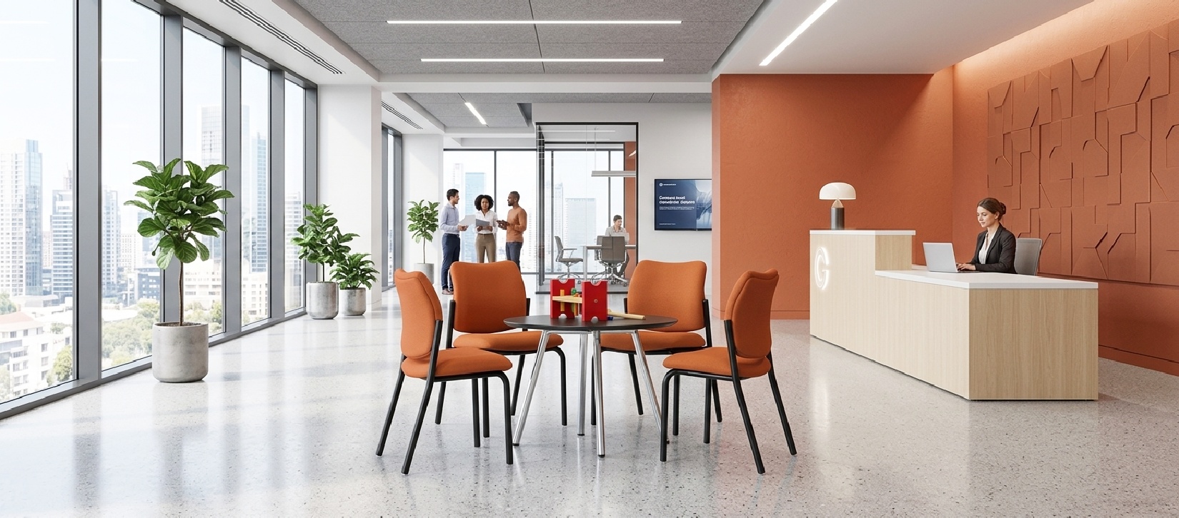 Sidero Guest Chair Set