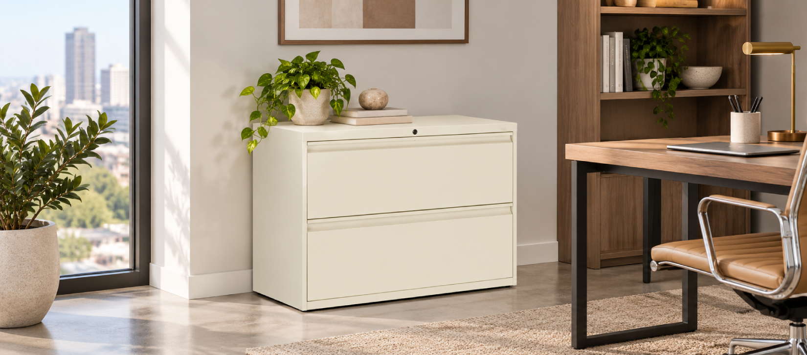 Two Drawer Lateral File Cabinet