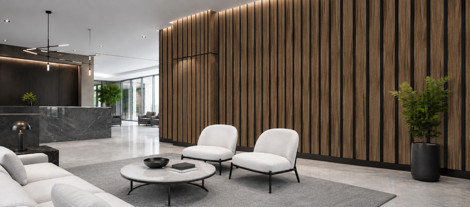 Vero Wall Panel Taupe Brown