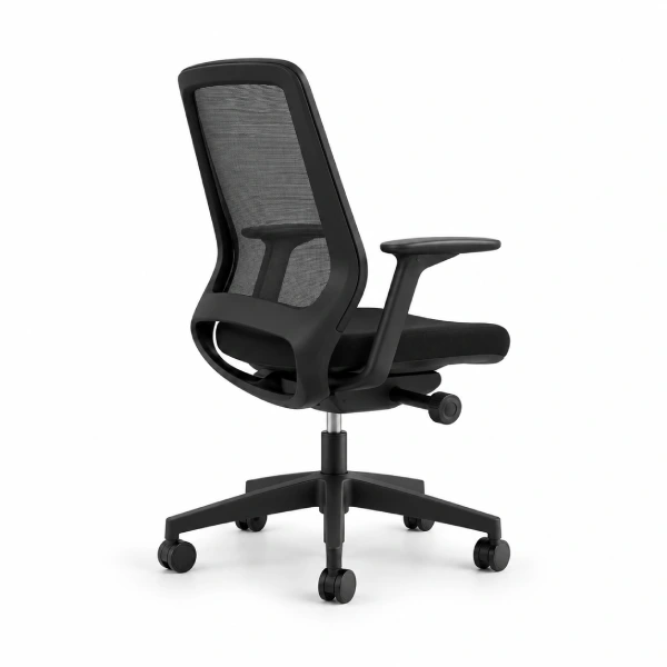 Via 4U Black Mesh Back Task Chair
