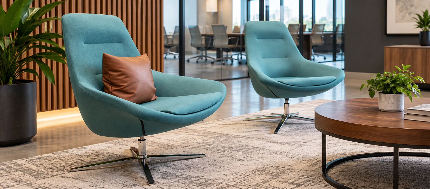 Via Astro Swivel Rocker Lounge Chair