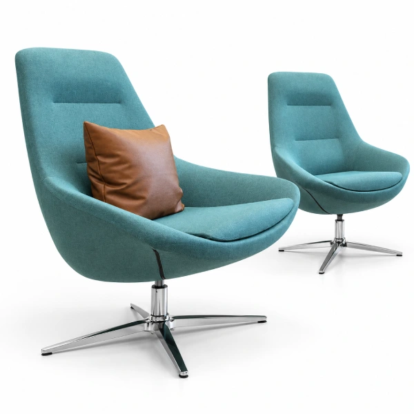 Via Astro Swivel Rocker Lounge Chair