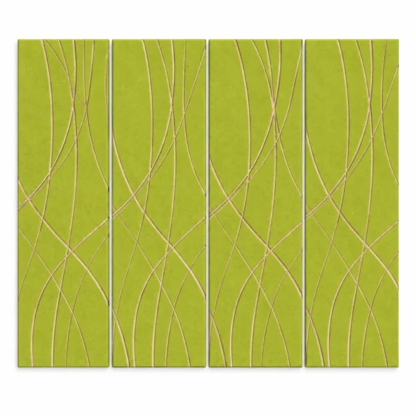 Weave Felt Wall Panels - Avocado