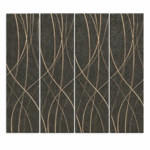 Weave Felt Wall Panels - Evergreen