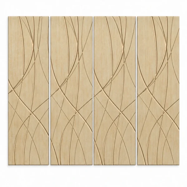 Weave Felt Wall Panels - Plywood