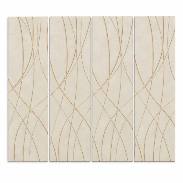 Weave Felt Wall Panels - Sand