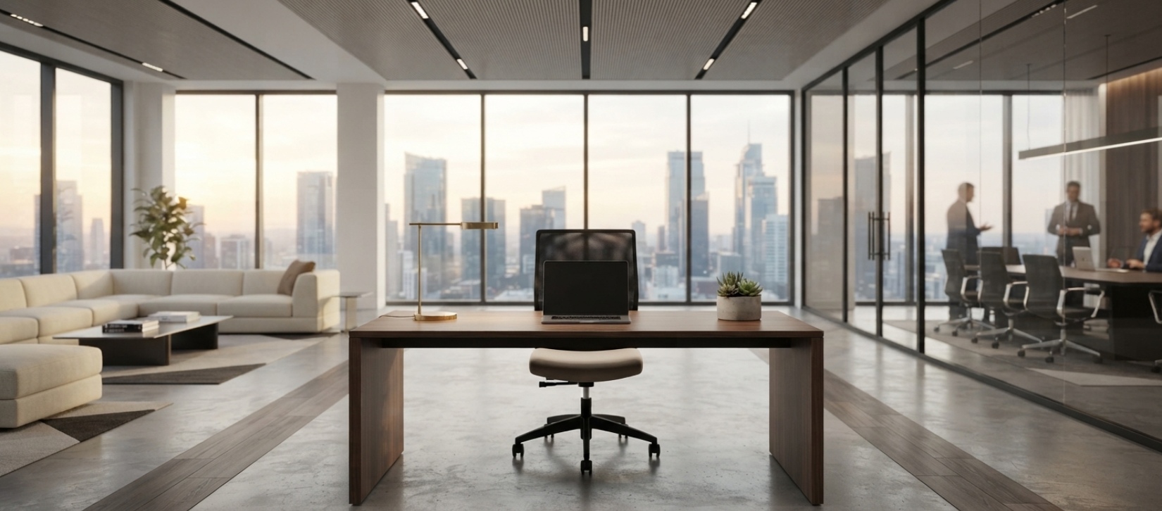 Weev Armless Mesh Back Office Chair