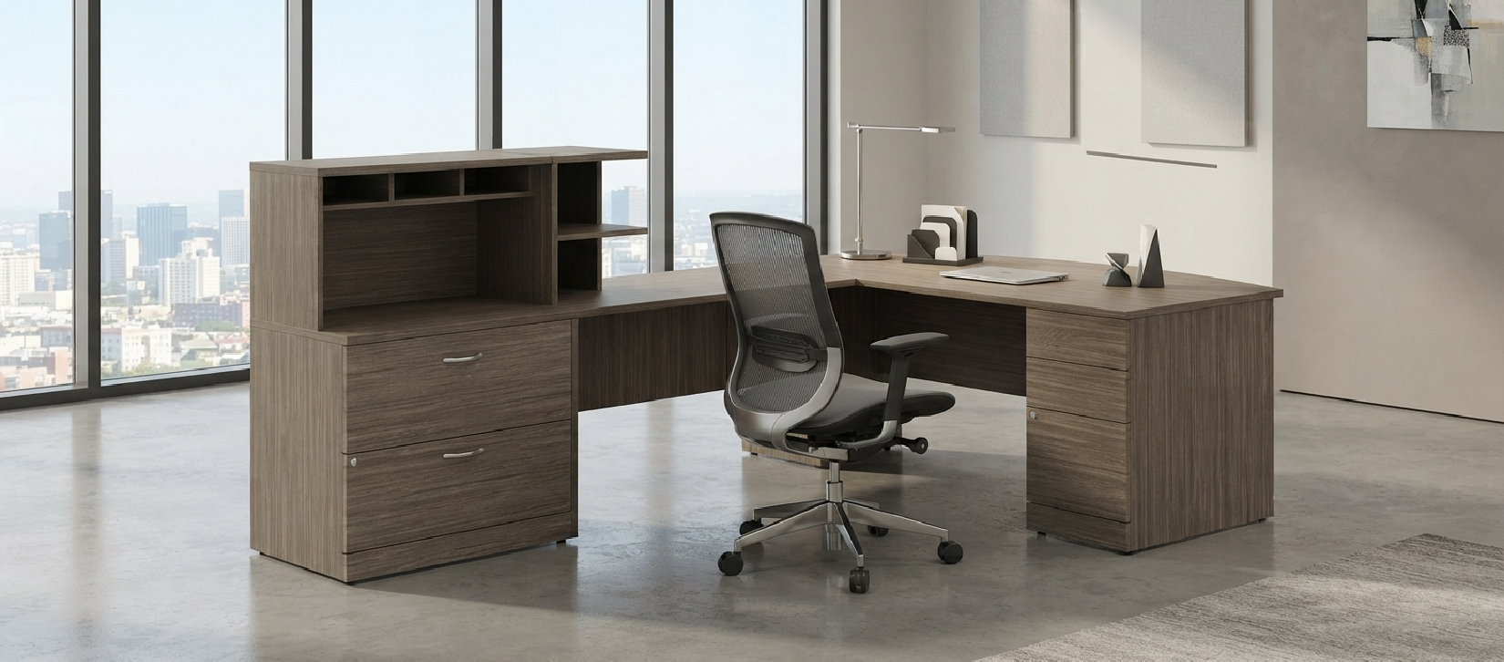 Zira Contemporary Laminate Desk - Zira Typical ZRA510R