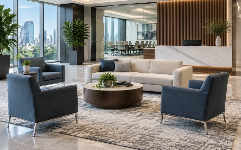Lobby furniture in Channelview