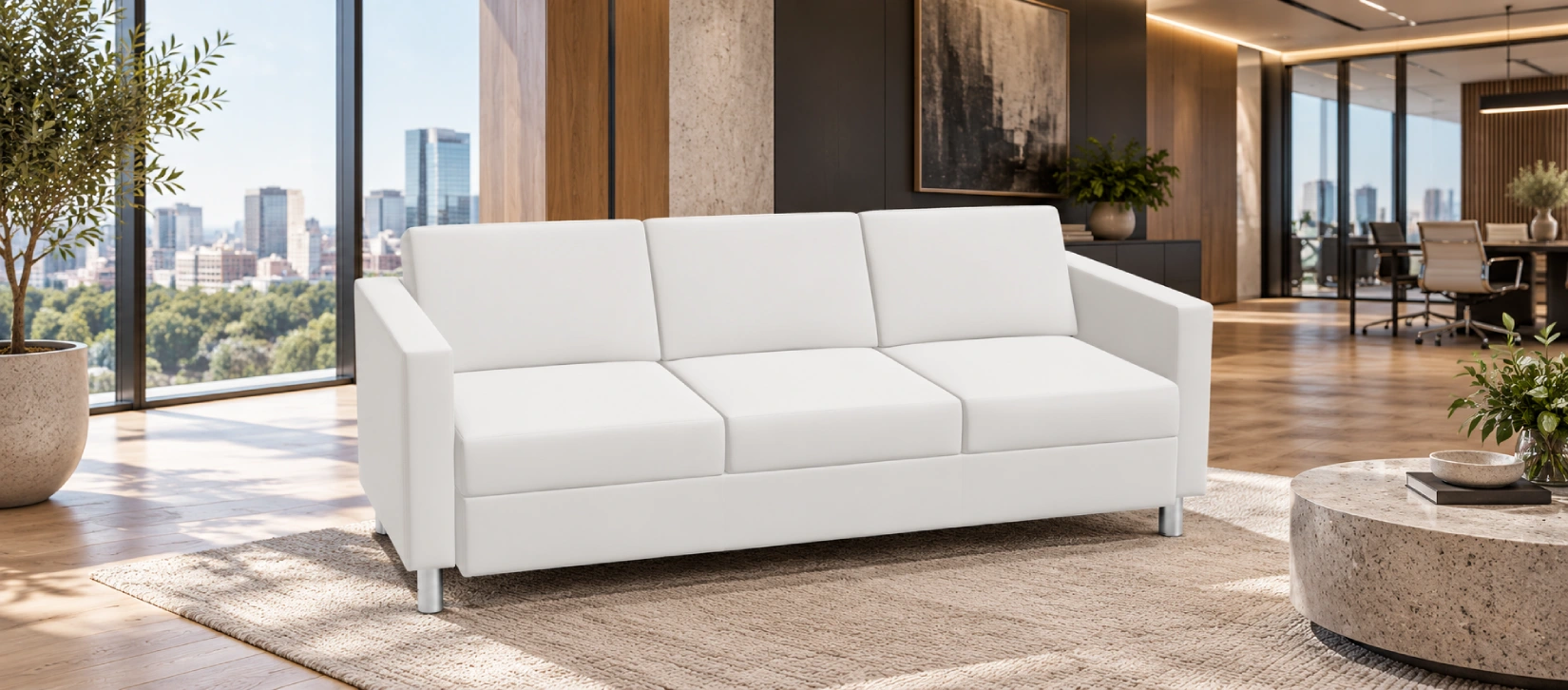 Global Citi Square Three Seat Sofa-hero