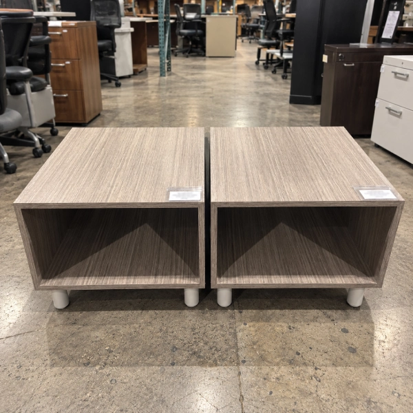 Used Cube End Table with Open Storage-product